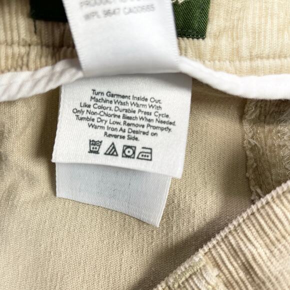 Eddie Bauer Corduroy Skirt Womens 14 Short Minimalist School Girl Light Academia - Picture 8 of 8